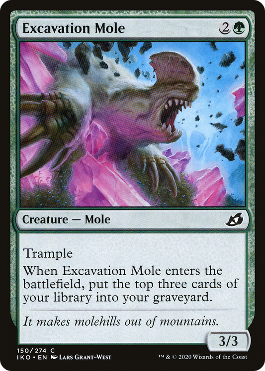 Excavation Mole (IKO-150) - Ikoria: Lair of Behemoths Foil