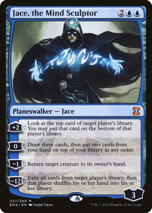 Jace, the Mind Sculptor (EMA-057) - Eternal Masters Foil