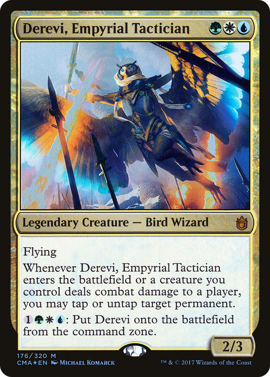 Derevi, Empyrial Tactician (CMA-176) - Commander Anthology Foil