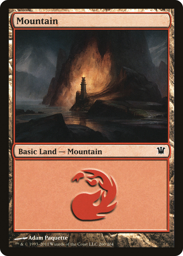 Mountain (ISD-260) - Innistrad Foil