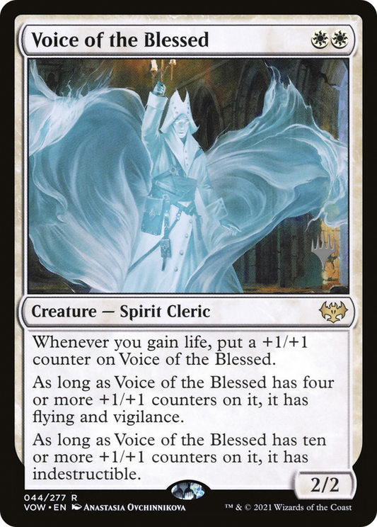 Voice of the Blessed (PVOW-44P) - Innistrad: Crimson Vow Promos Foil