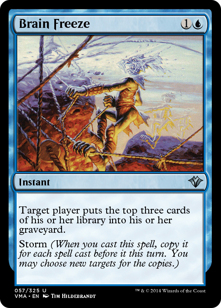 Brain Freeze (VMA-057) - Vintage Masters Foil