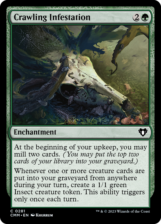 Crawling Infestation (CMM-281) - Commander Masters