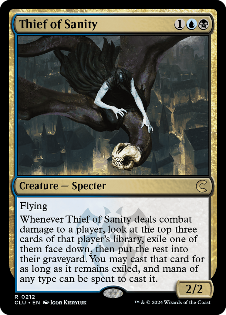 Thief of Sanity (CLU-212) - Ravnica: Clue Edition