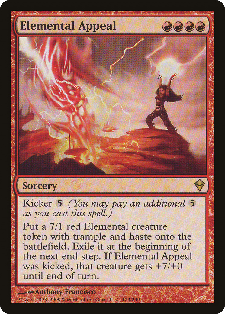 Elemental Appeal  (ZEN-123) - Zendikar