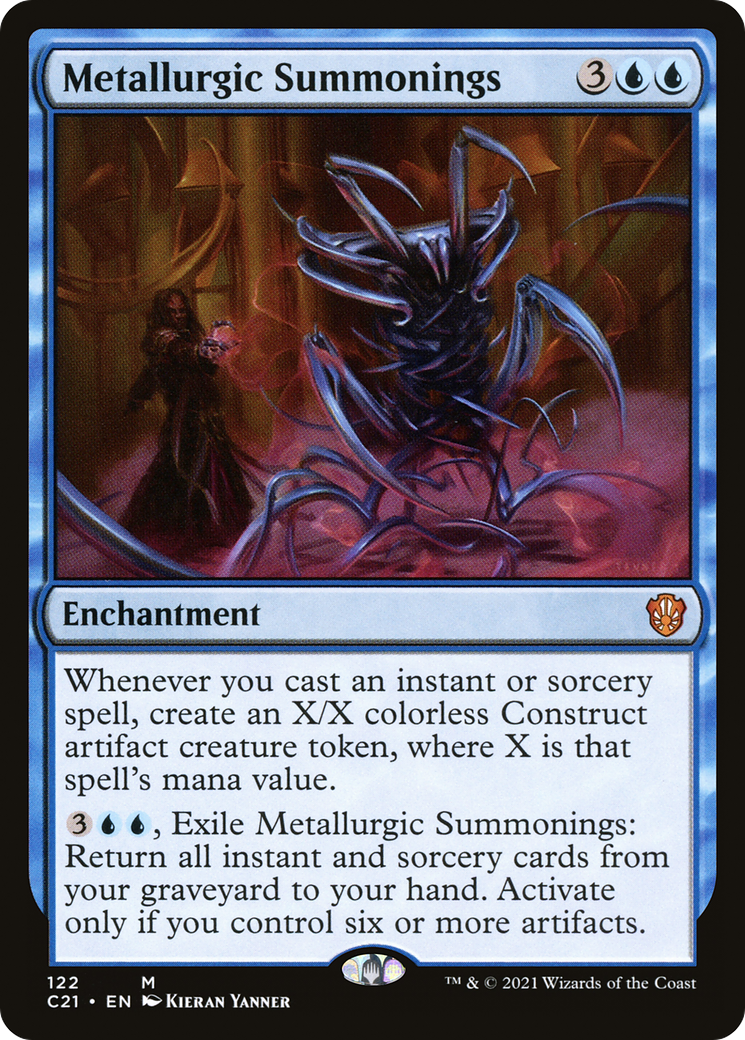 Metallurgic Summonings (C21-122) - Commander 2021