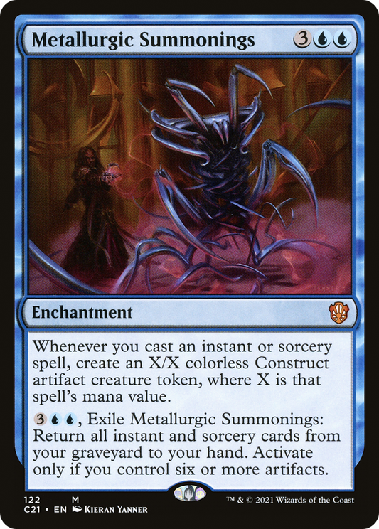 Metallurgic Summonings (C21-122) - Commander 2021