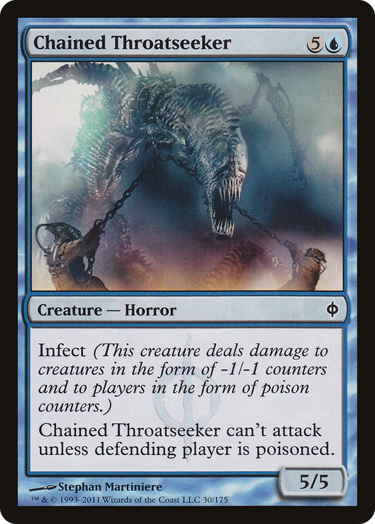 Chained Throatseeker (NPH-030) - New Phyrexia Foil