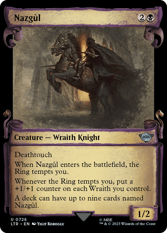 Nazgûl (LTR-726) - The Lord of the Rings: Tales of Middle-earth: (Showcase) Foil