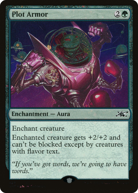 Plot Armor (UNF-438) - Unfinity Foil