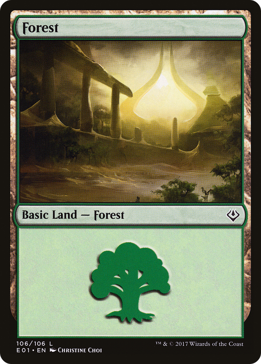 Forest (E01-106) - Archenemy: Nicol Bolas