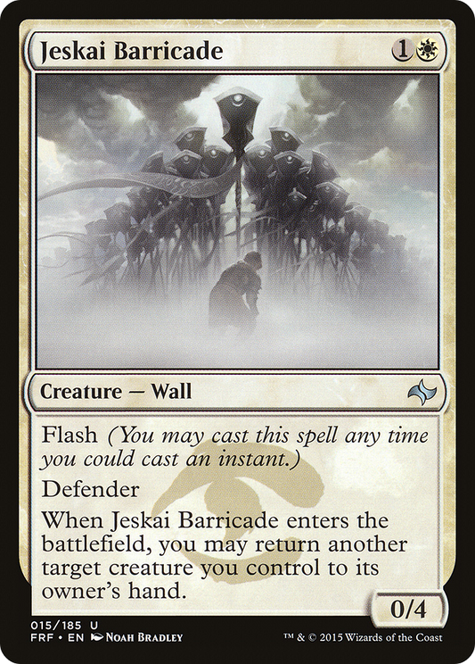 Jeskai Barricade (FRF-015) - Fate Reforged