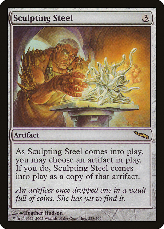 Sculpting Steel (MRD-238) - Mirrodin