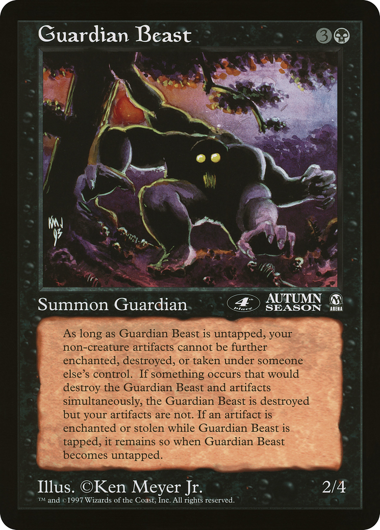 Guardian Beast (OLEP-024) - Oversized League Prizes