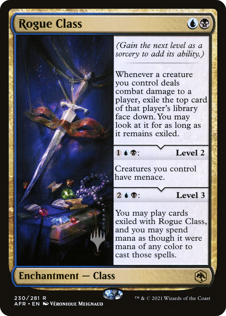 Rogue Class (PPAFR-230P) - Adventures in the Forgotten Realms Promos Foil (Promo Pack)