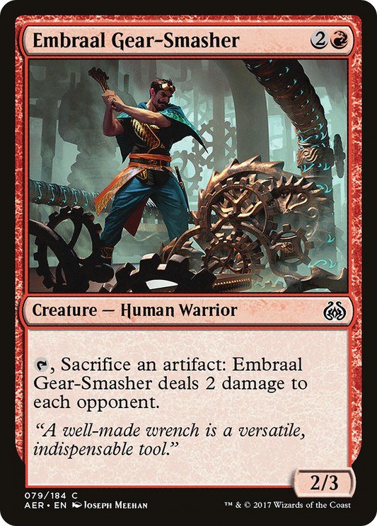 Embraal Gear-Smasher (AER-079) - Aether Revolt Foil