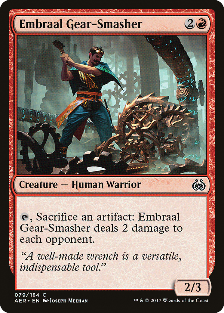 Embraal Gear-Smasher (AER-079) - Aether Revolt