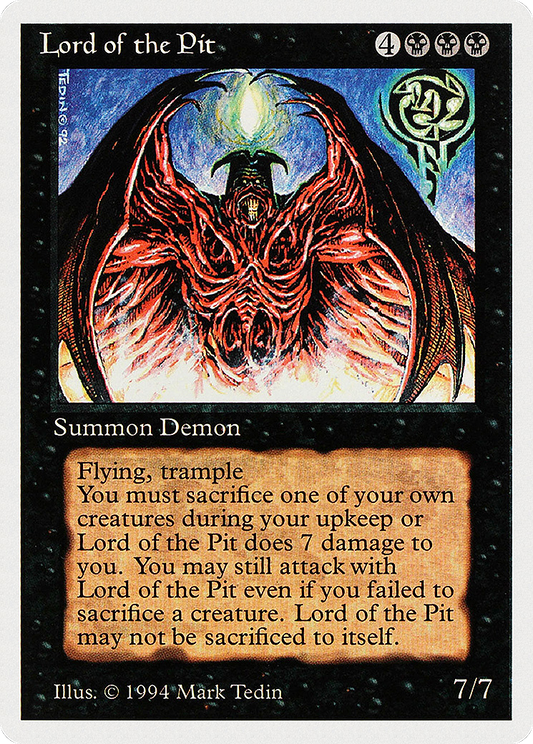 Lord of the Pit (SUM-116) - Summer Magic / Edgar