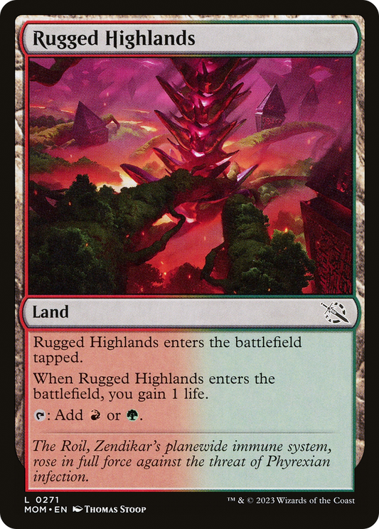 Rugged Highlands (MOM-271) - March of the Machine