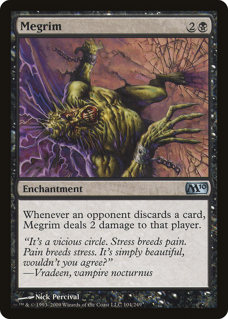 Megrim (M10-104) - Magic 2010 Foil