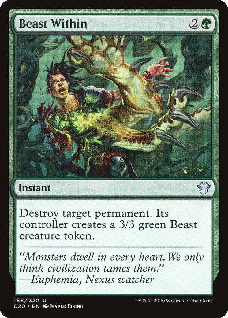 Beast Within (C20-168) - Commander 2020
