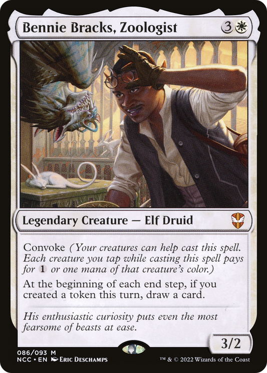 Bennie Bracks, Zoologist (NCC-086) - New Capenna Commander Foil