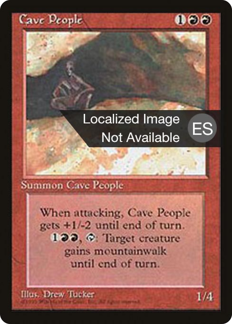 Cave People (4BB-181) - Fourth Edition Foreign Black Border