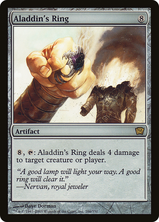 Aladdin's Ring (9ED-286★) - Ninth Edition Foil