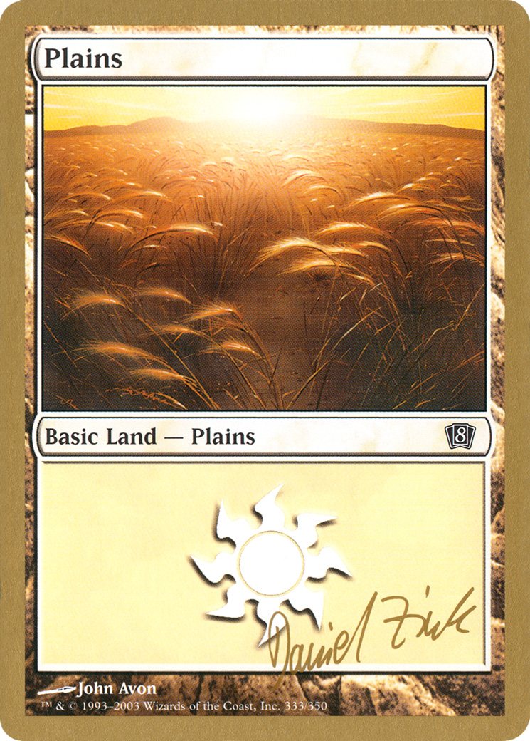 Plains (WC03-DZ333) - World Championship Decks 2003