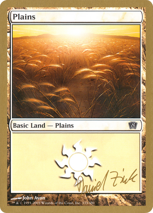 Plains (WC03-DZ333) - World Championship Decks 2003