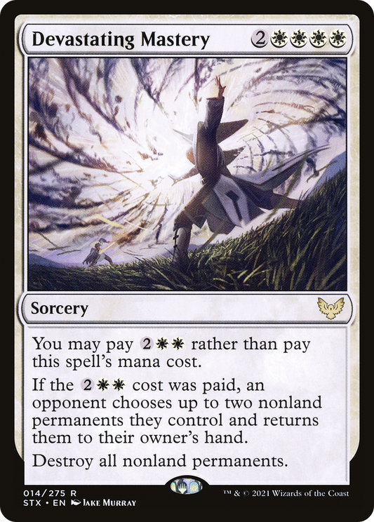 Devastating Mastery (STX-014) - Strixhaven: School of Mages Foil