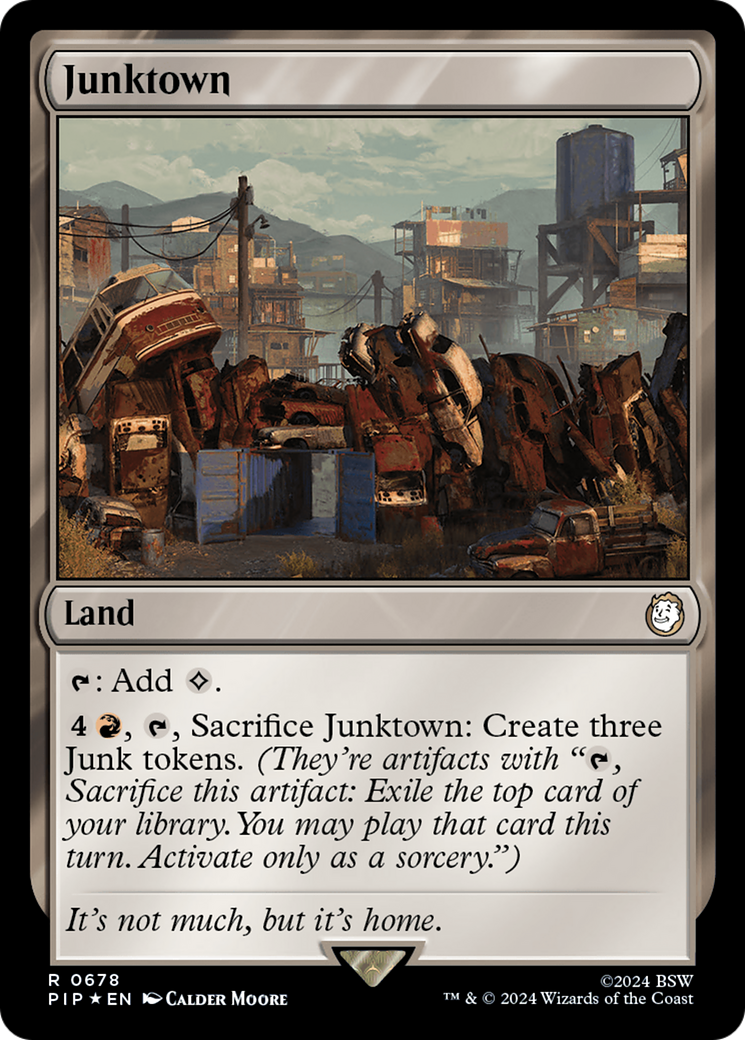 Junktown (PIP-678) - Fallout Foil