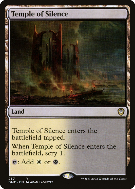 Temple of Silence (DMC-237) - Dominaria United Commander