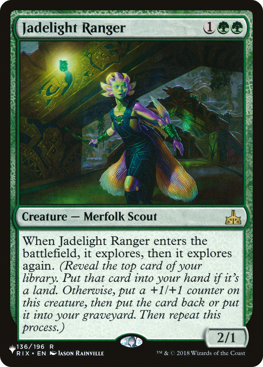 Jadelight Ranger (LIST-RIX-136) - The List