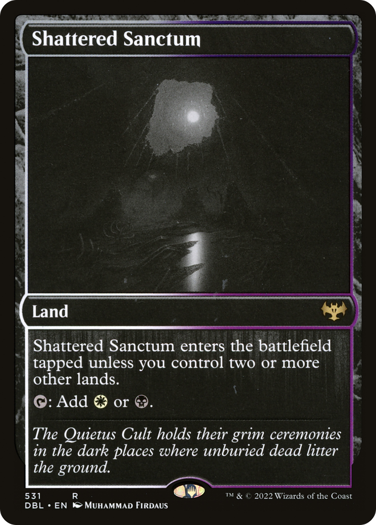 Shattered Sanctum (DBL-531) - Innistrad: Double Feature Foil