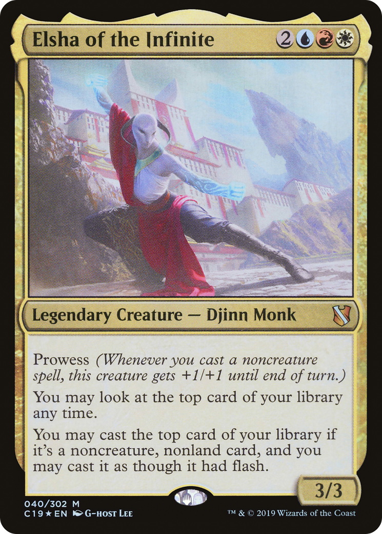 Elsha of the Infinite (C19-040) - Commander 2019 Foil