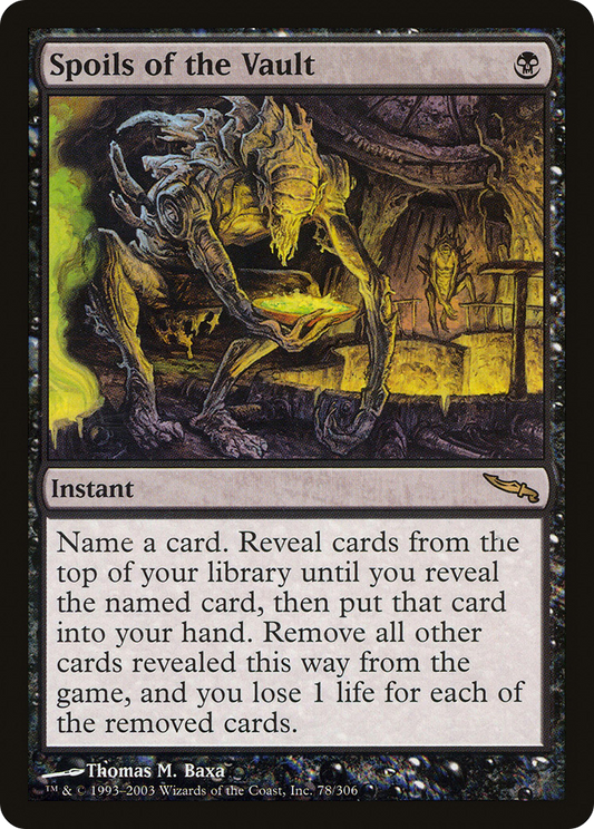 Spoils of the Vault (MRD-078) - Mirrodin Foil