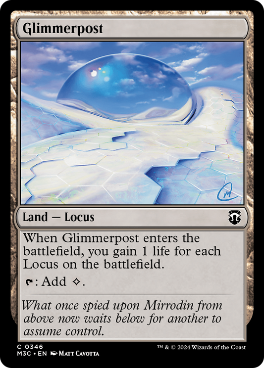 Glimmerpost (M3C-346) - Modern Horizons 3 Commander