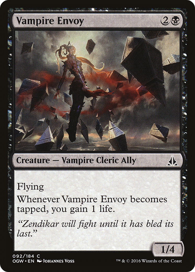 Vampire Envoy (OGW-092) - Oath of the Gatewatch Foil