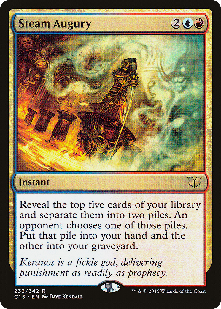 Steam Augury (C15-233) - Commander 2015