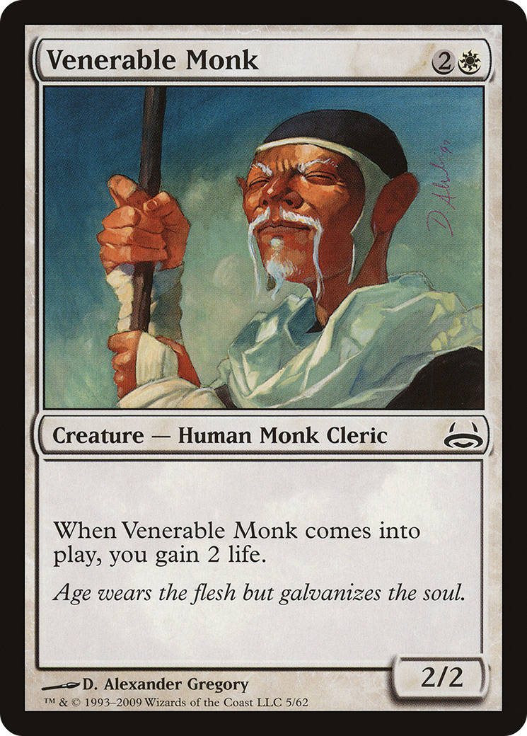 Venerable Monk (DDC-005) - Duel Decks: Divine vs. Demonic