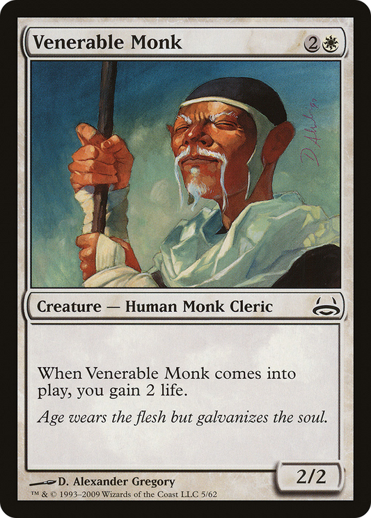 Venerable Monk (DDC-005) - Duel Decks: Divine vs. Demonic