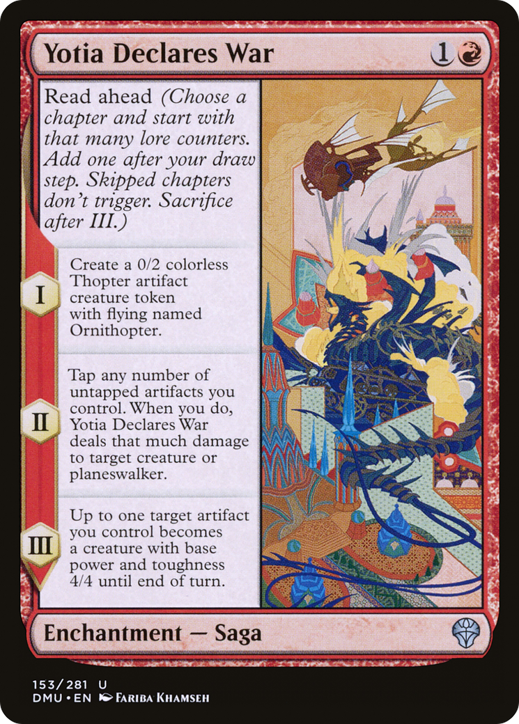 Yotia Declares War (DMU-153) - Dominaria United