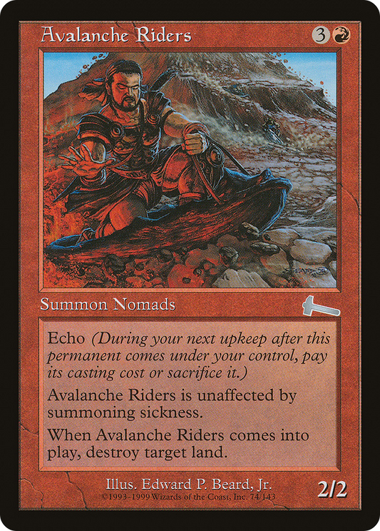 Avalanche Riders (ULG-074) - Urza's Legacy Foil