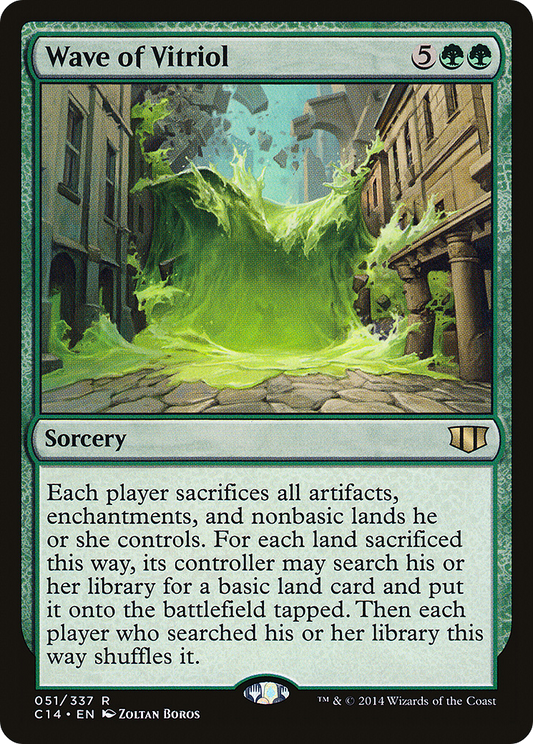 Wave of Vitriol (C14-051) - Commander 2014