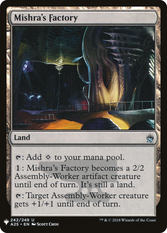 Mishra's Factory (LIST-A25-242) - The List