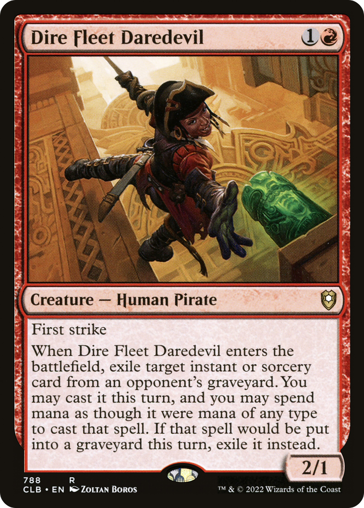 Dire Fleet Daredevil (CLB-788) - Commander Legends: Battle for Baldur's Gate