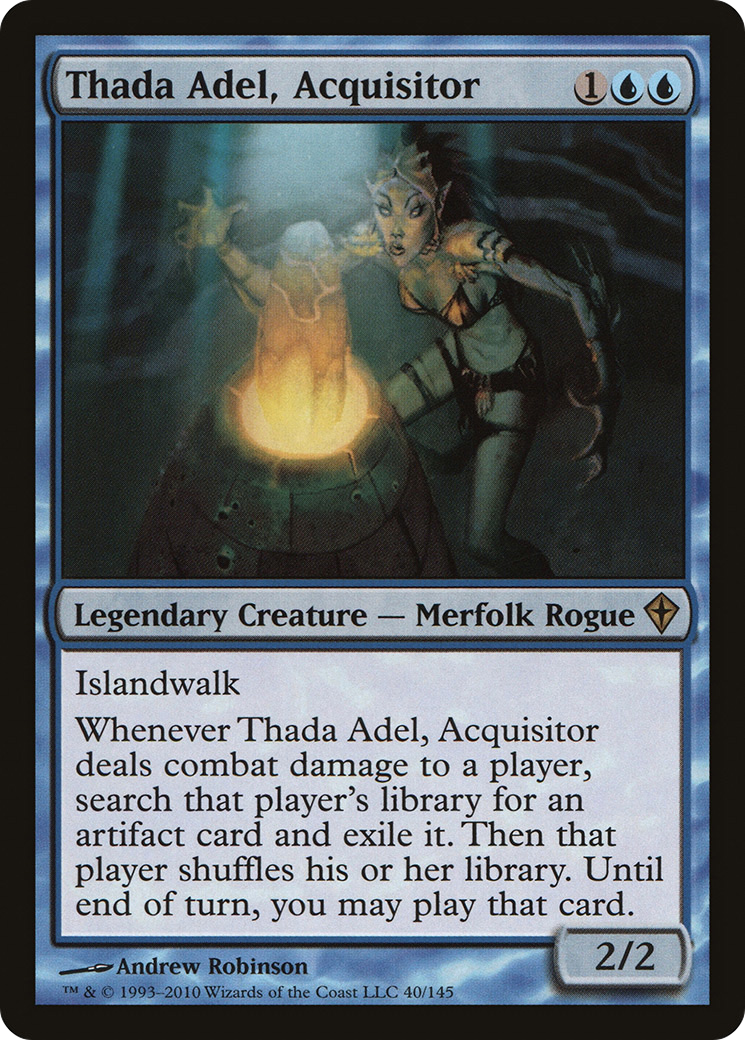 Thada Adel, Acquisitor (WWK-040) - Worldwake Foil