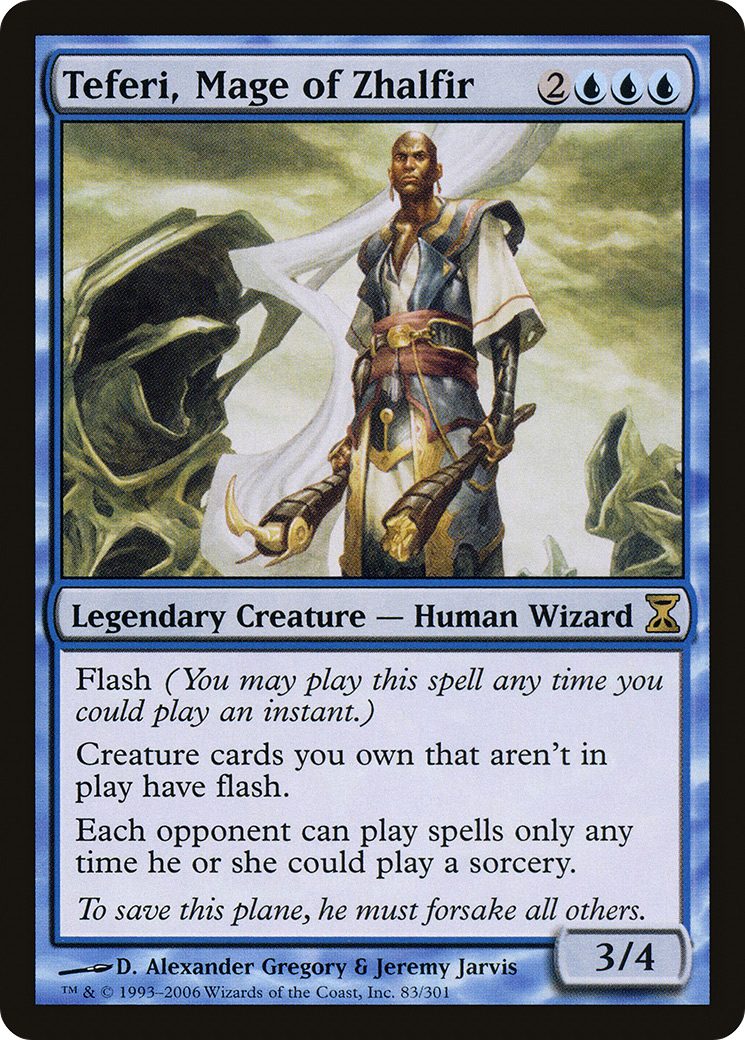 Teferi, Mage of Zhalfir (TSP-083) - Time Spiral