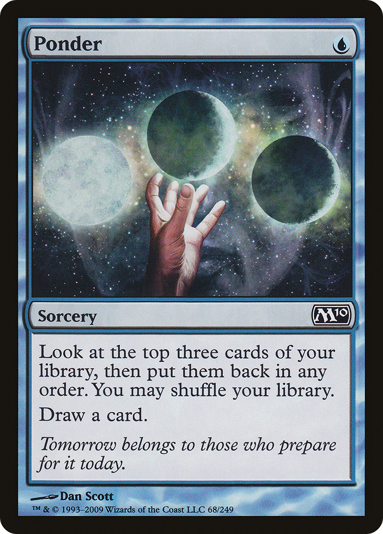 Ponder (M10-068) - Magic 2010